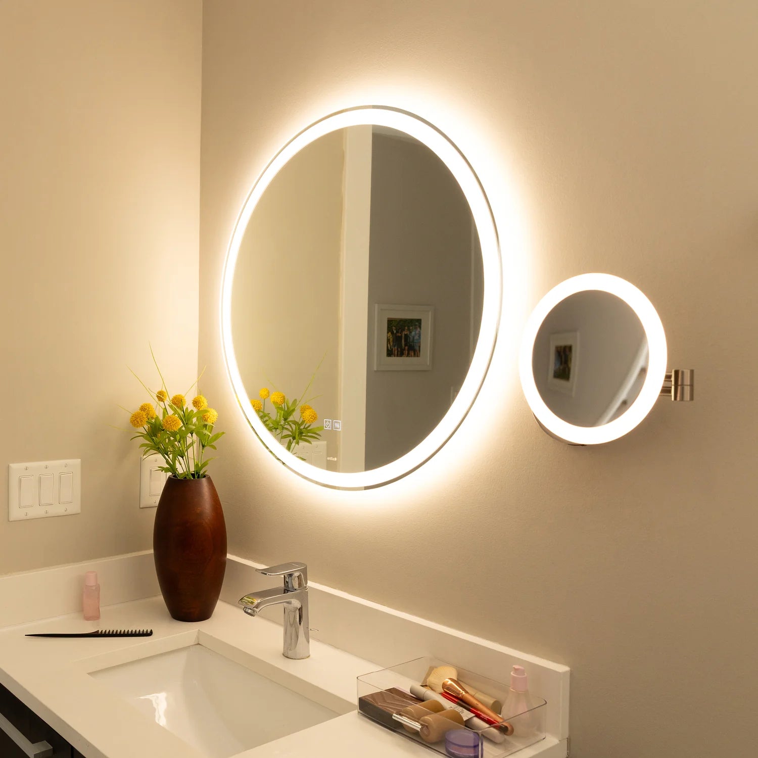 Bathroom mirrors