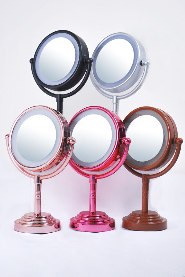 Vanity lighted mirror
