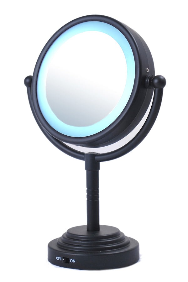 Table lighted mirror