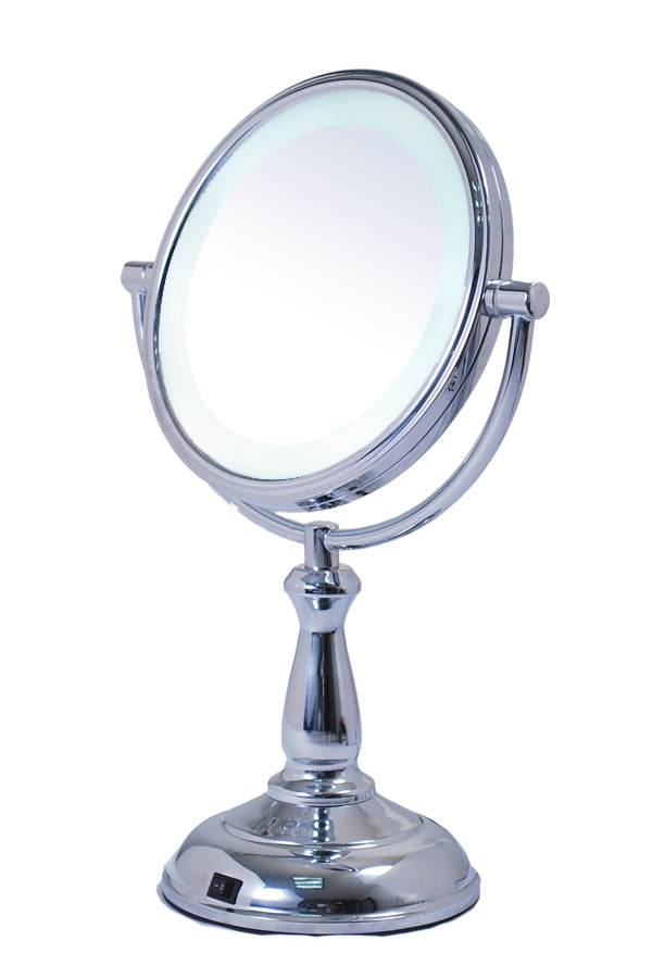 Table lighted mirror