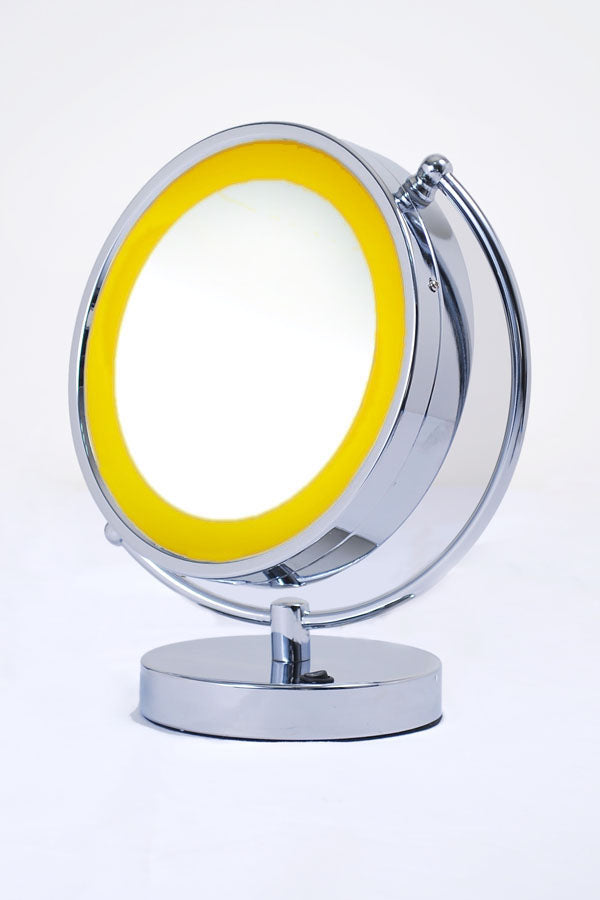 Table lighted mirror